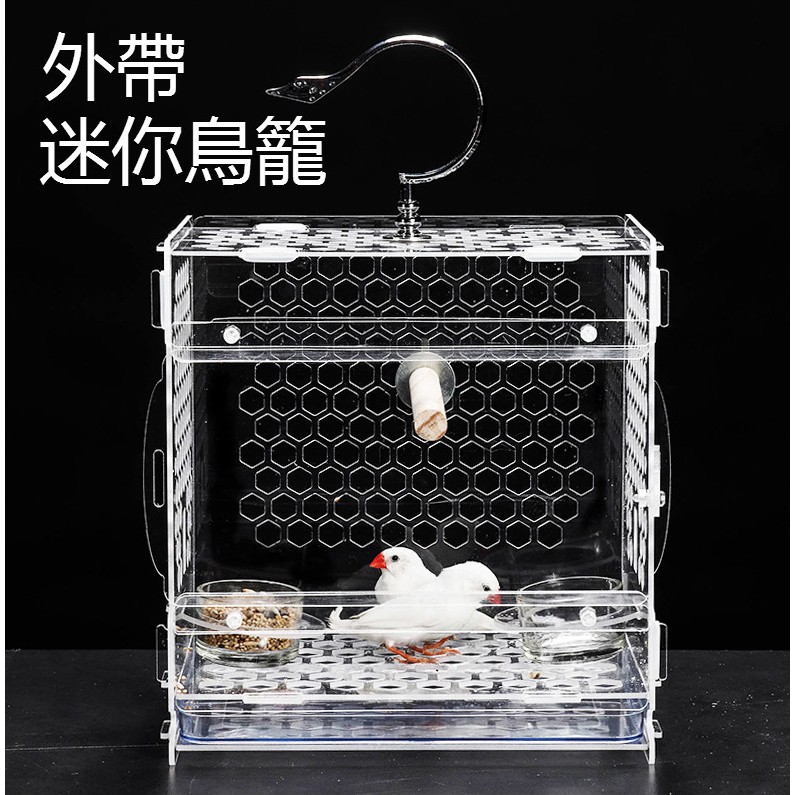 acrylic bird cage