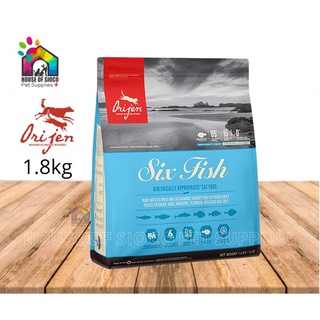 ♛✥Orijen Six Fish for Cats 1.8kg (orig packaging)