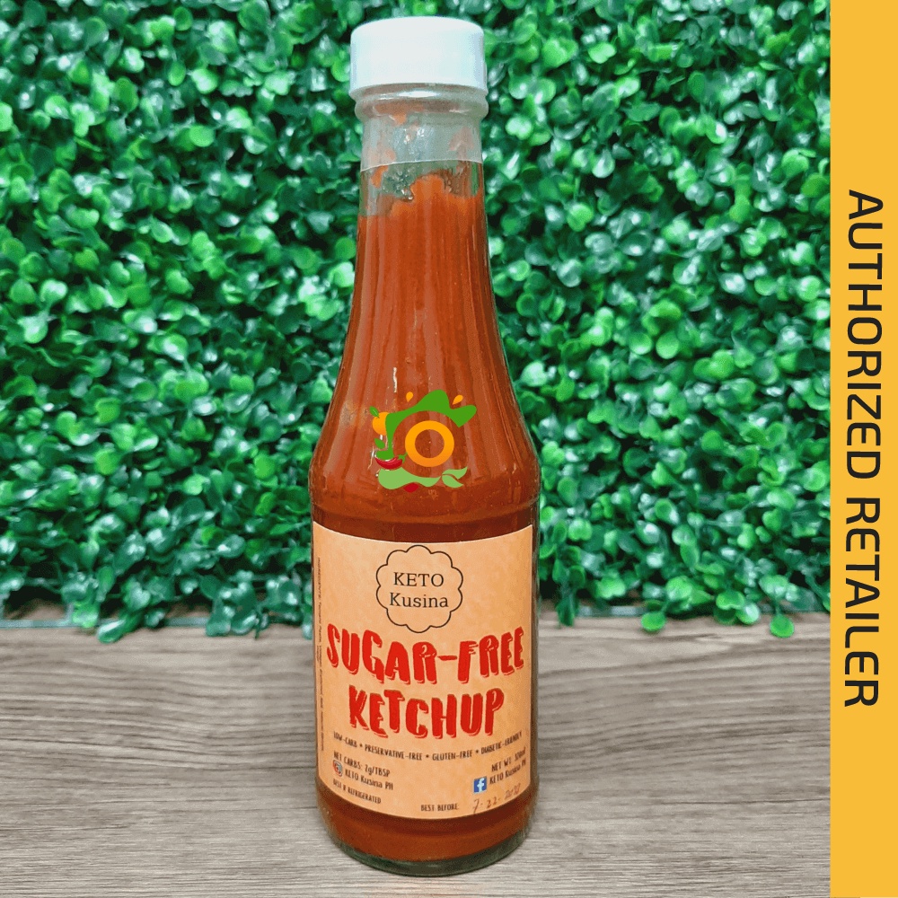 Keto Kusina SugarFree Ketchup Keto Vegan Low Carb Approved 150