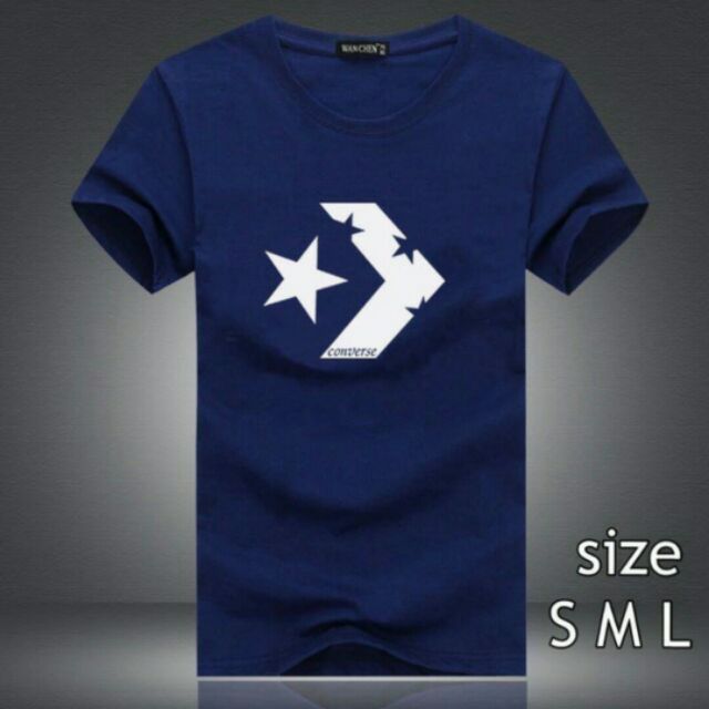 converse round neck t shirt