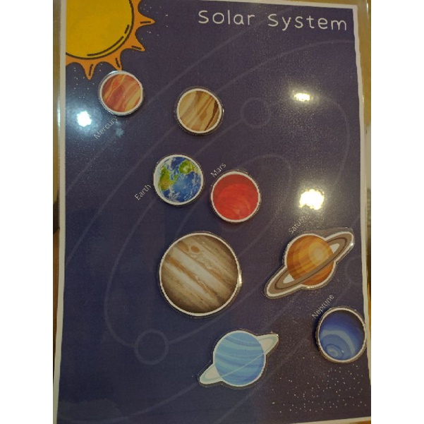 Velcro Activity: Solar System | Shopee Philippines