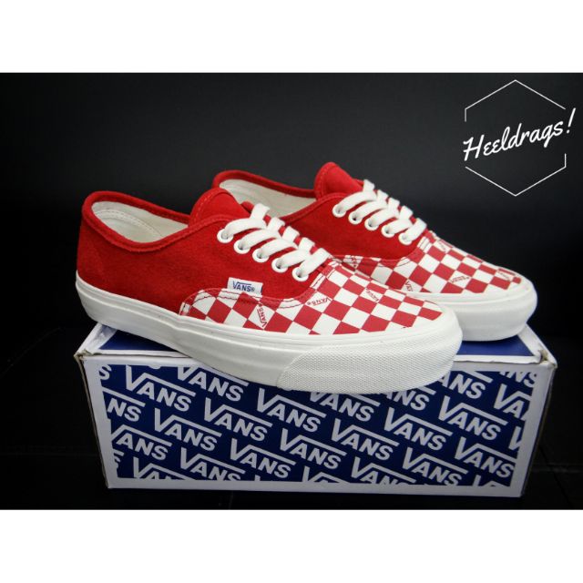 vans authentic checkerboard og