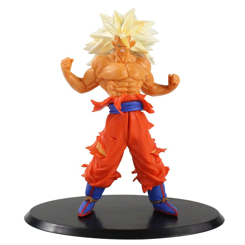 16cm Dragon Ball Z Super Saiyan 3 God Super Warrior Awakening Gokou ...