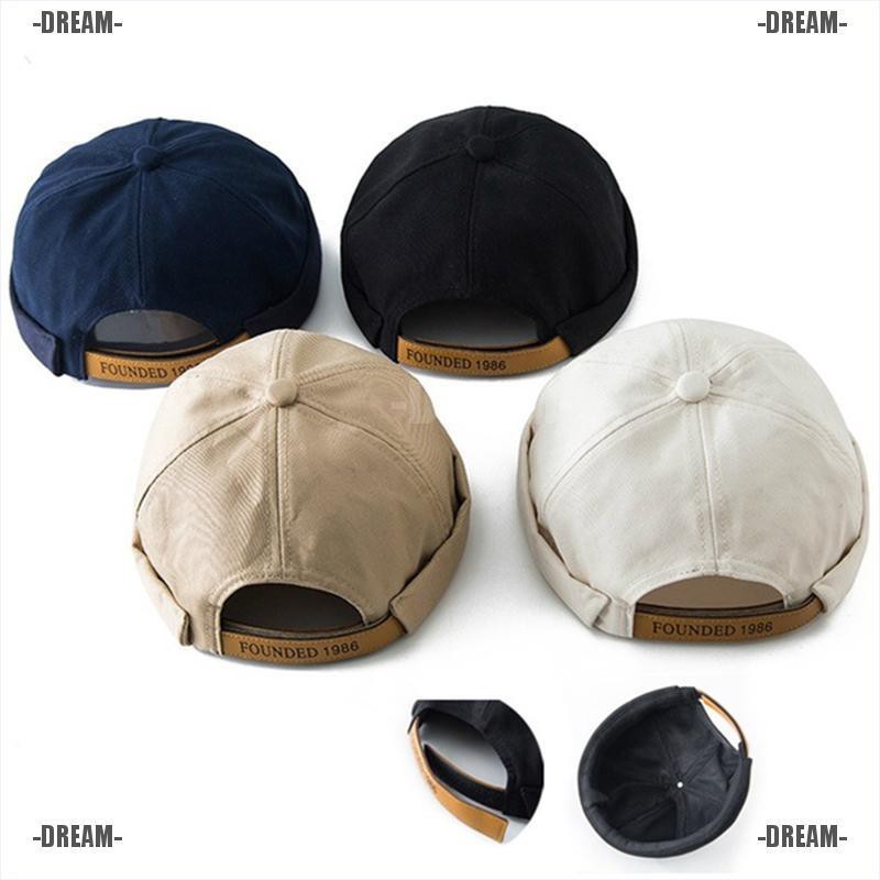 brimless ball cap