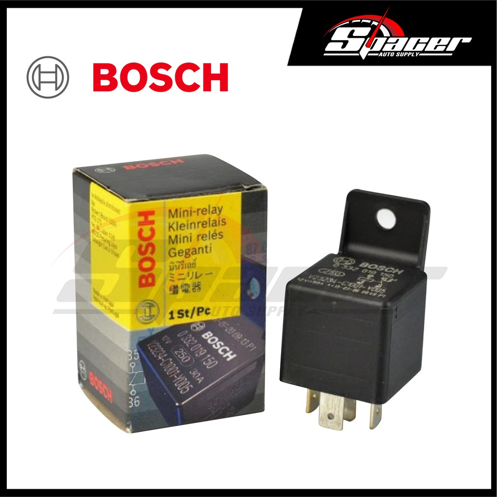Original Bosch Relay 12 Volts Relay Socket 5 Pin Heav vrogue.co