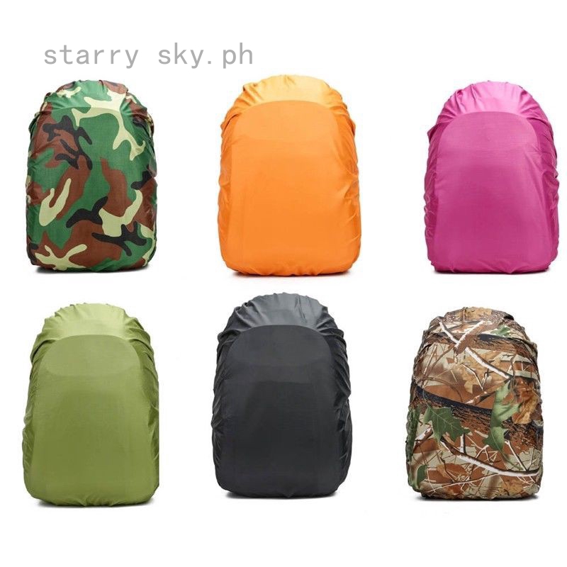 sky bag with raincoat