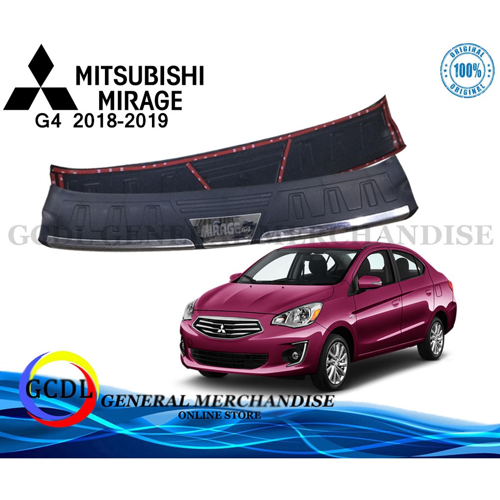 Mirage G4 20182019 Rear Bumper Guard Shopee Philippines