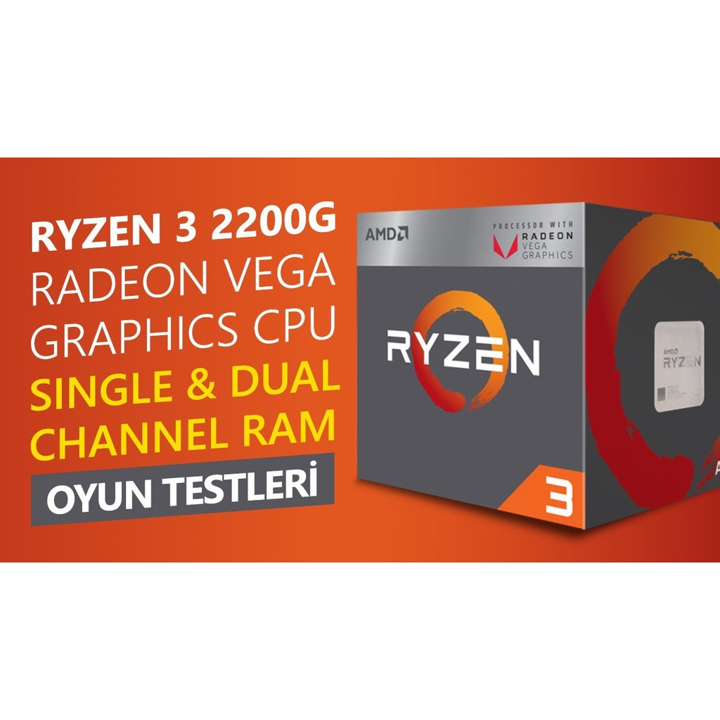 Amd Ryzen 3 2200g Yd2200c5m4mfb Yd2200c5fbbox