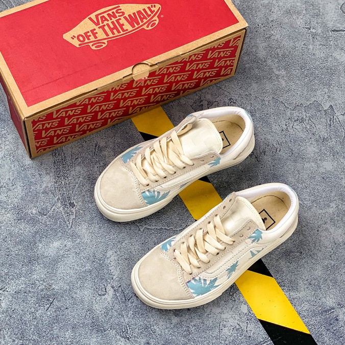 100% Original Vans Vault x Modernica style 36 LX Leather White/Grey Sneaker Shoes For | Shopee Philippines