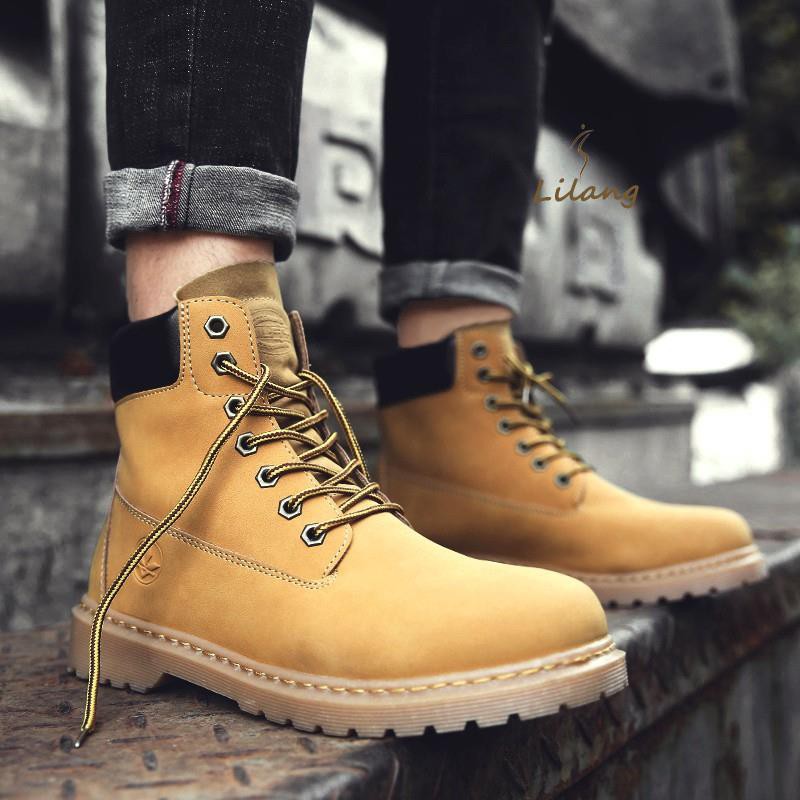 timberland on feet