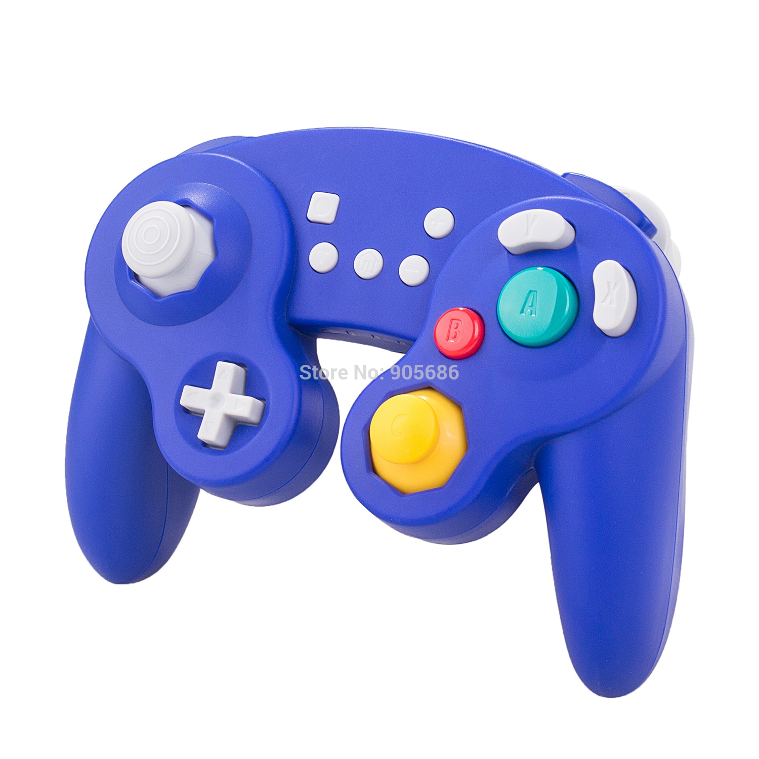 EXLENE Bluetooth Wireless Gamecube Controller for Nintendo Switch, Rechargeable, Motion controls