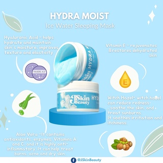 Orig JSkin Beauty Hydra Moist Ice Water Sleeping Mask 300g #4