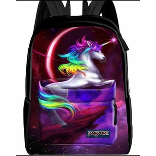 jansport superbreak unicorn