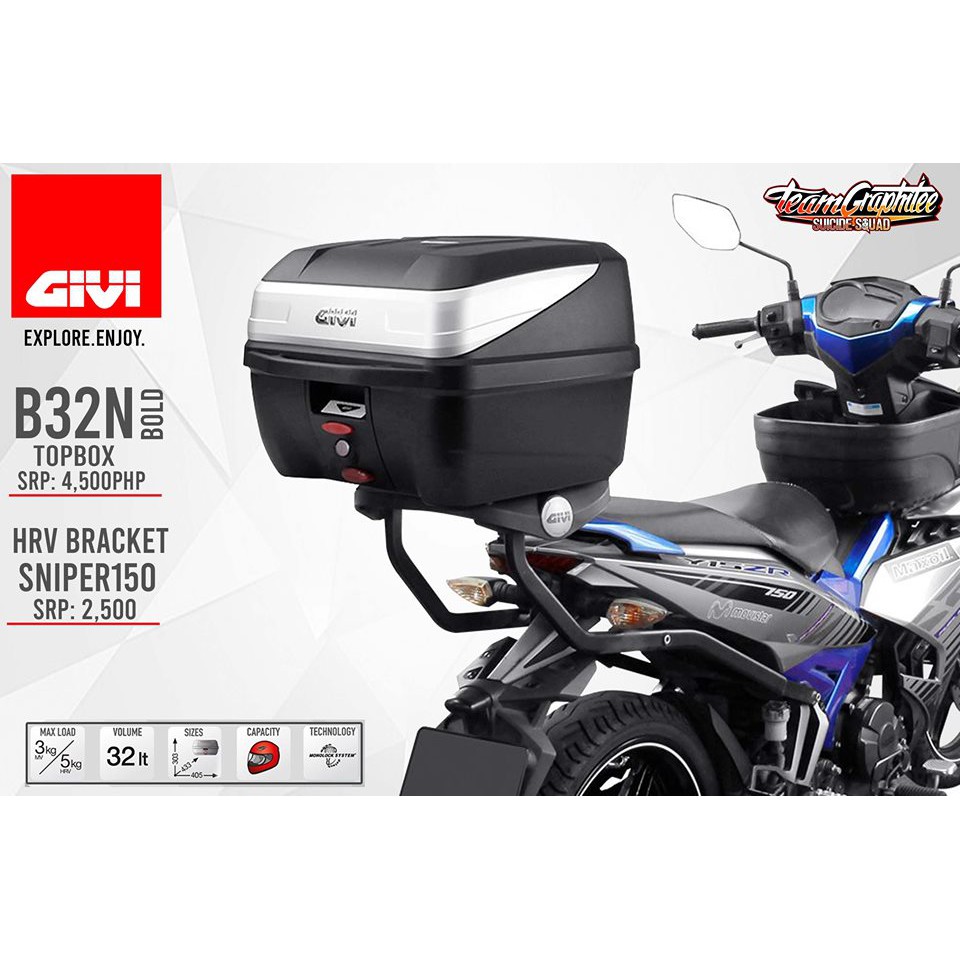 givi box sizes