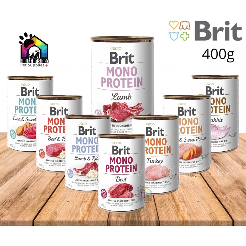 Brit Monoprotein Grain Free Wet Dog Food 400g | Shopee Philippines