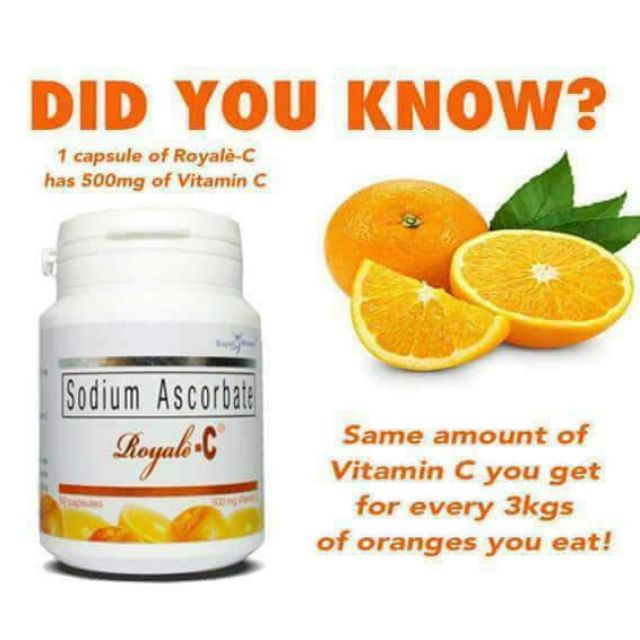 Royale C Plus Vitamin C Immune system booster against Covid19 Shopee