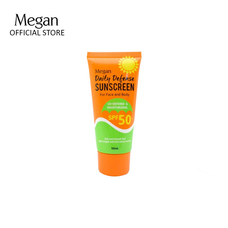 Megan Daily Defense Sunscreen with 