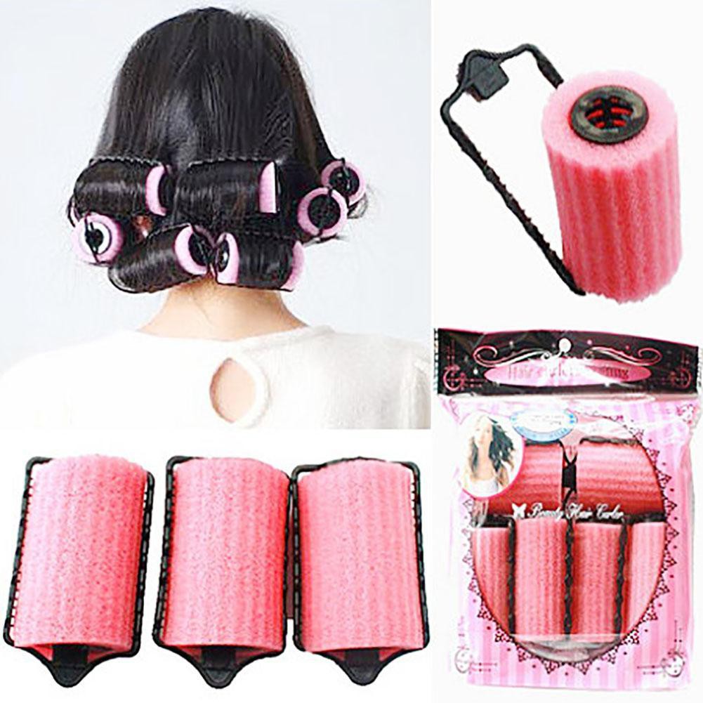 Magic Sponge Foam Cushion Hair Styling Rollers Curlers Shopee Philippines
