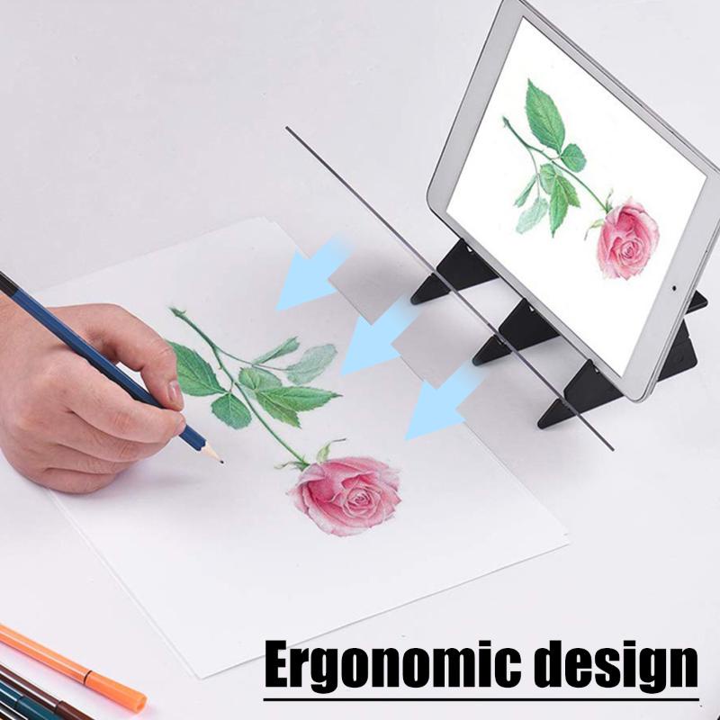 Optical Drawing Board A5 Portable Optical Tracing Board Image Drawing