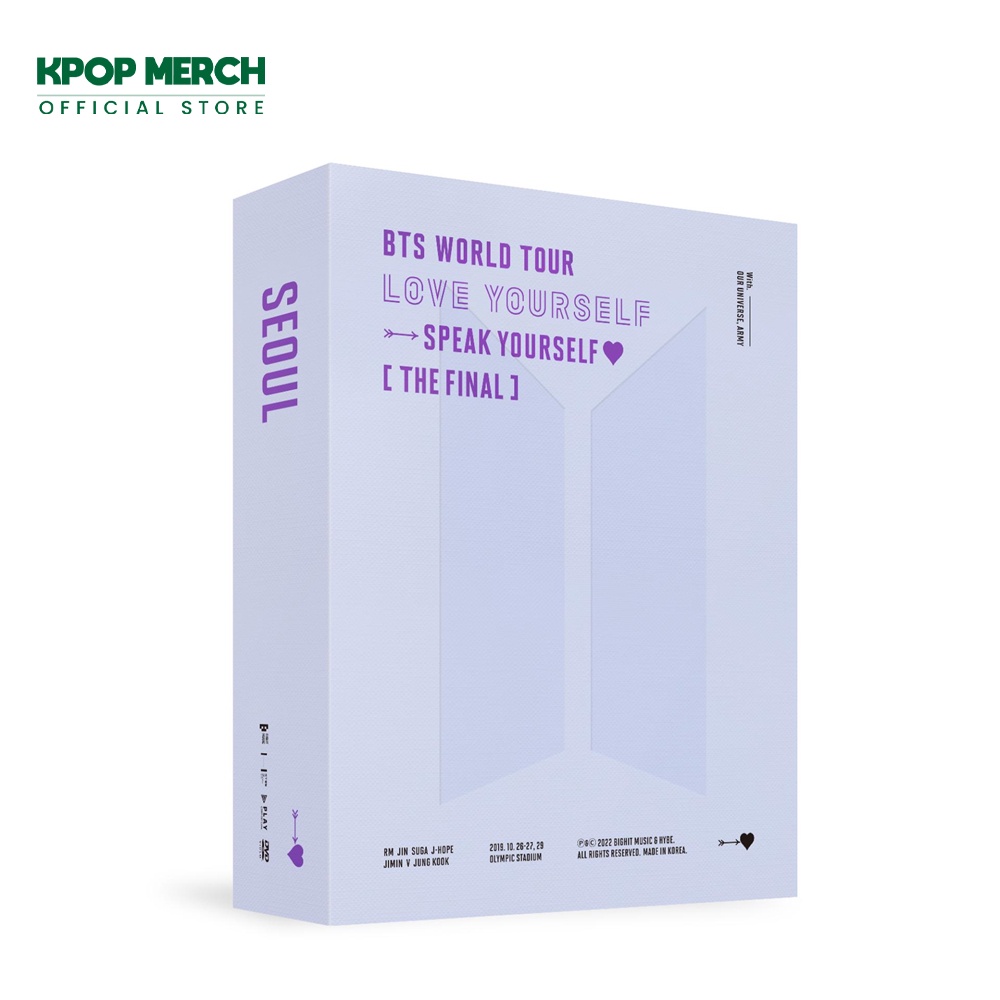 BTS World Tour Love Yourself Speak Yourself THE FINAL DVD Shopee Philippines BTS WORLD TOUR LOVE YOURSELF