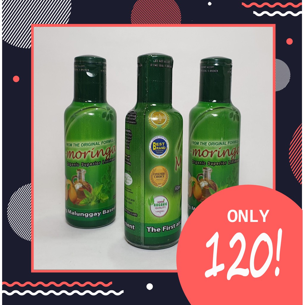 My Moringa Organic Superior Liniment 60 ML 1piece | Shopee Philippines