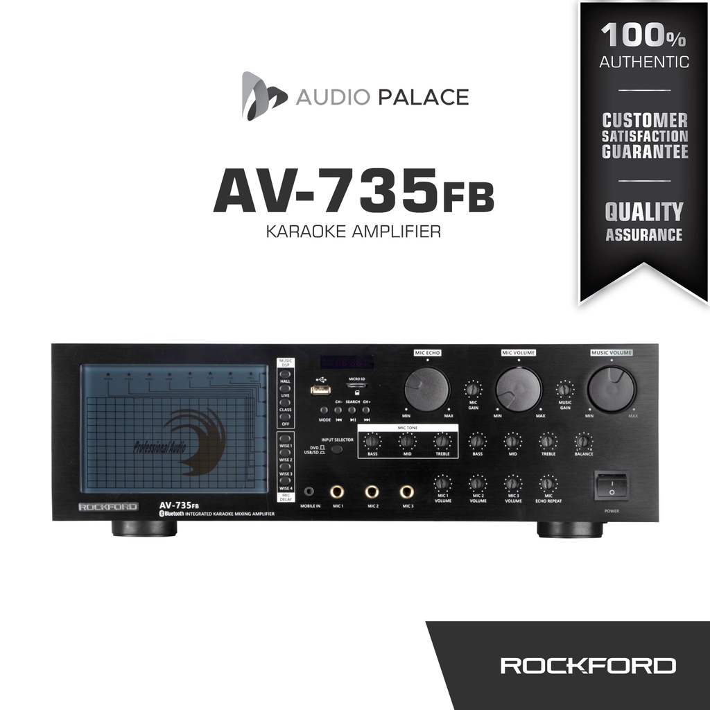 ROCKFORD Amplifier AV735FB [700 watts per channel] Shopee Philippines