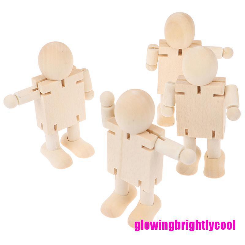wooden robot toy