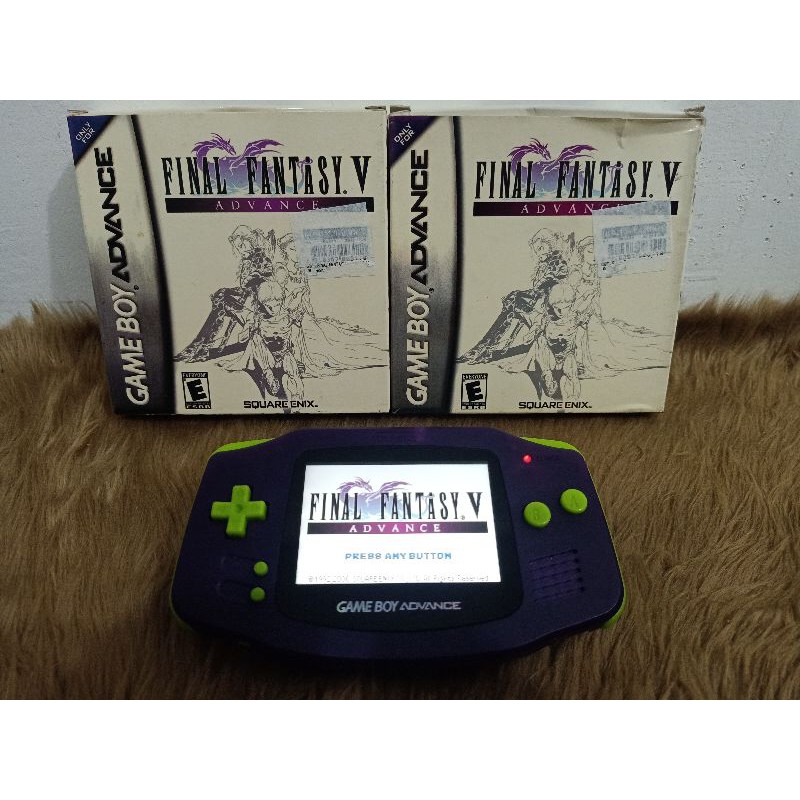 Gameboy Advance Gba Final Fantasy V Advance Shopee Philippines