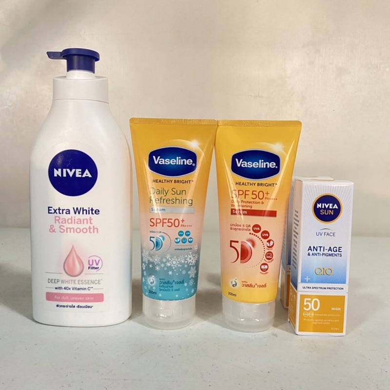 ORIGINAL NIVEA VASELINE LOTIONS Shopee Philippines