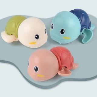 Cute Cartoon Animal Tortoise Classic Baby Water Toy Infant Swim Turtle -up Clockwork Kids Beach Bath #3