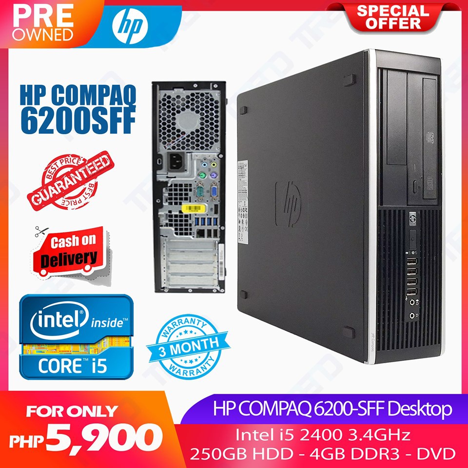 Hp Compaq 6200sff Core I5 Desktop Pc Shopee Philippines