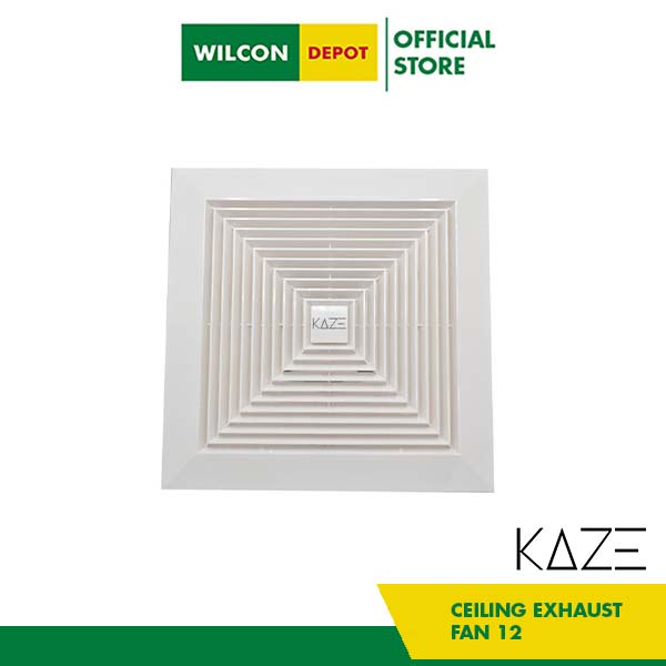 KAZE 12in Ceiling Exhaust Fan GN VBC1830B by Wilcon Depot Shopee