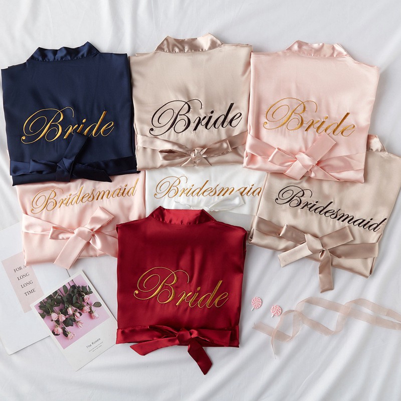 wedding robes set