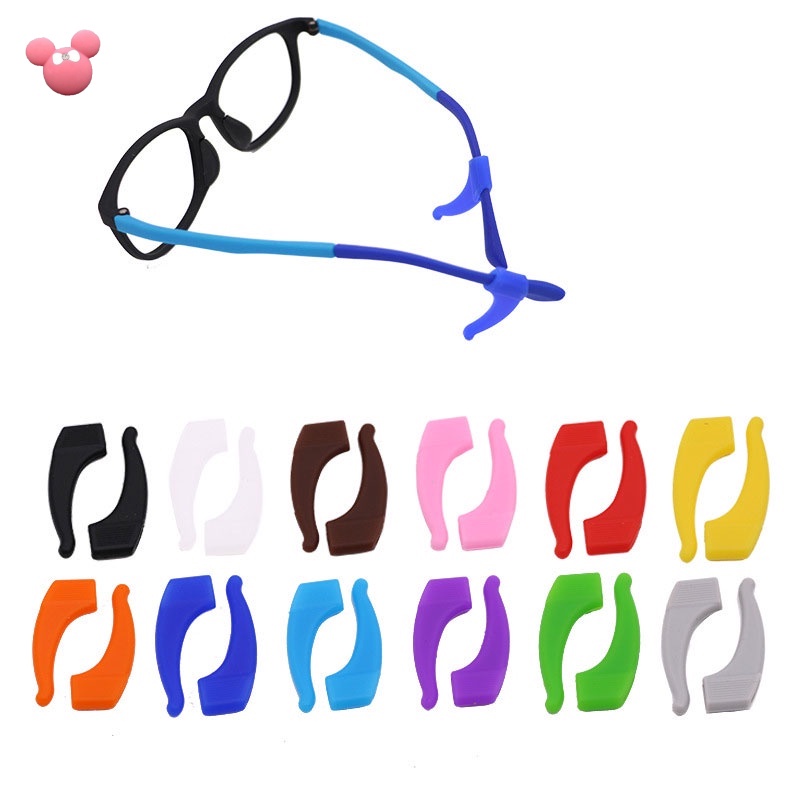 Silicone Eyeglasses Retainers Glasses Temple Holders AntiSlip
