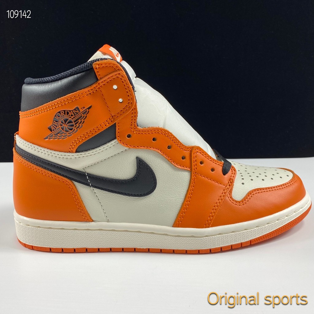 jordan 1 white and orange