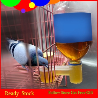 ✕⊙✻[Ready stock] 10PCS Practical Plastic Water Drinker Cup Feeder Drinking Bowl for Birds Pigeons Pa