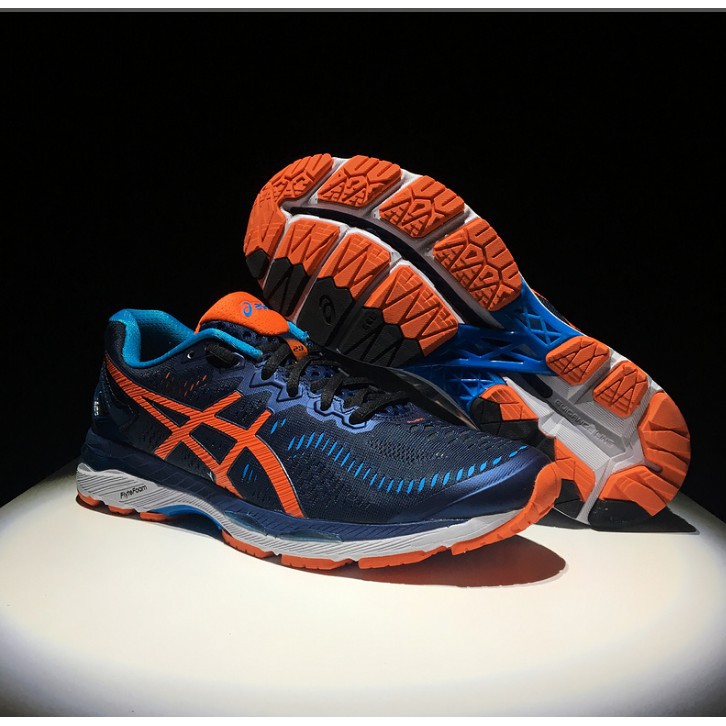 blue asics shoes