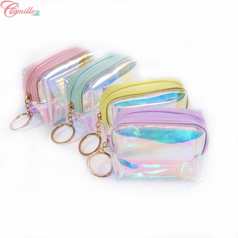 small clear coin purse