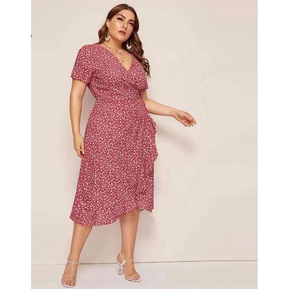 plus wrap dresses