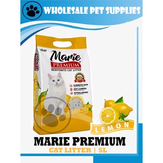 MARIE Premium Cat Sand - LEMON 5L