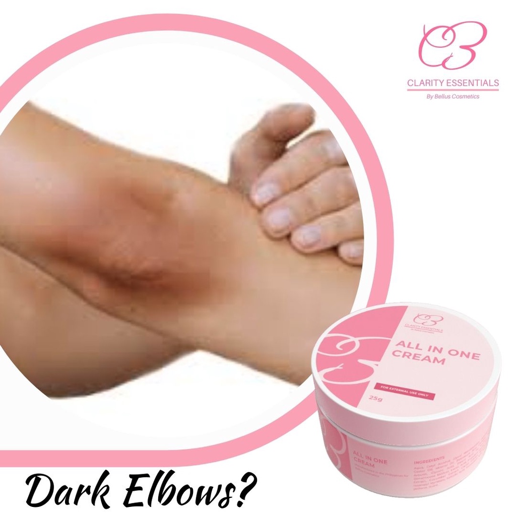 All in One Whitening Cream for Elbows, Knees, Underarm, NapeClarity
