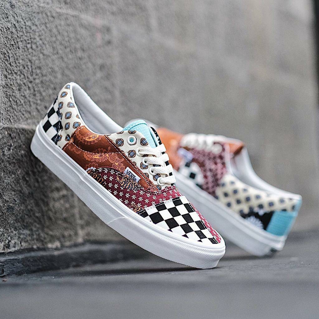 tiger patchwork vans era