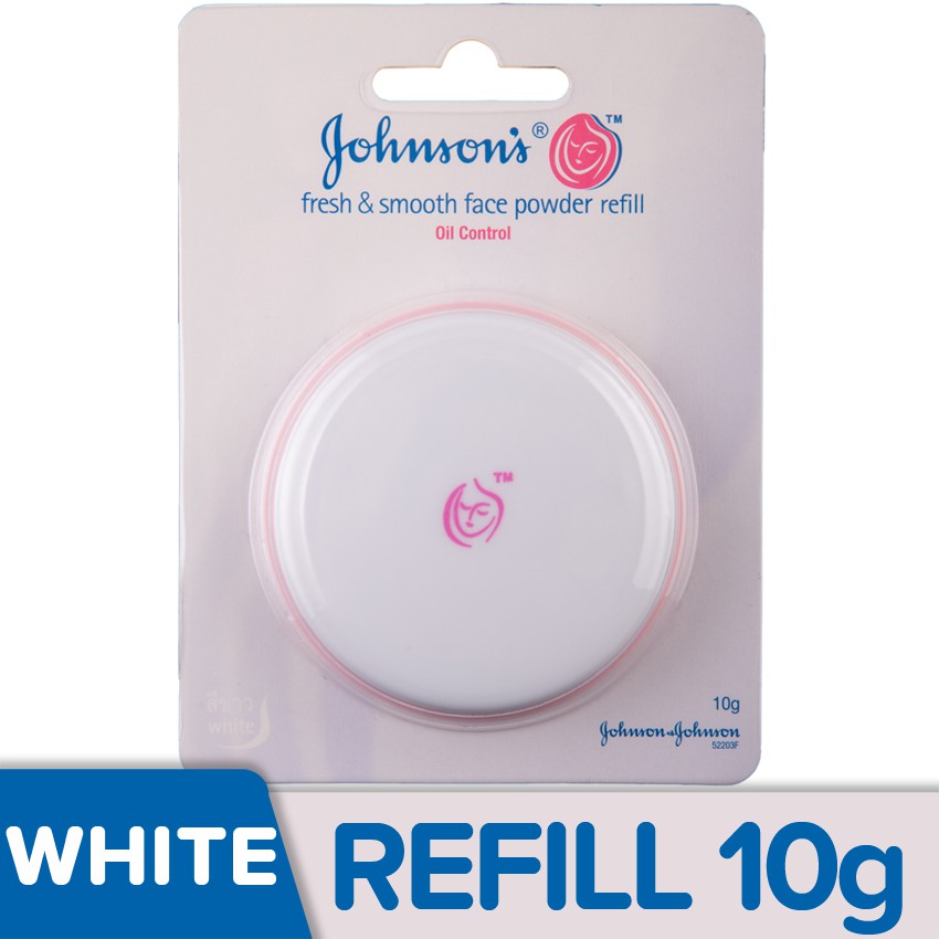 Johnson's Face Powder Refill 10g (White) Shopee Philippines