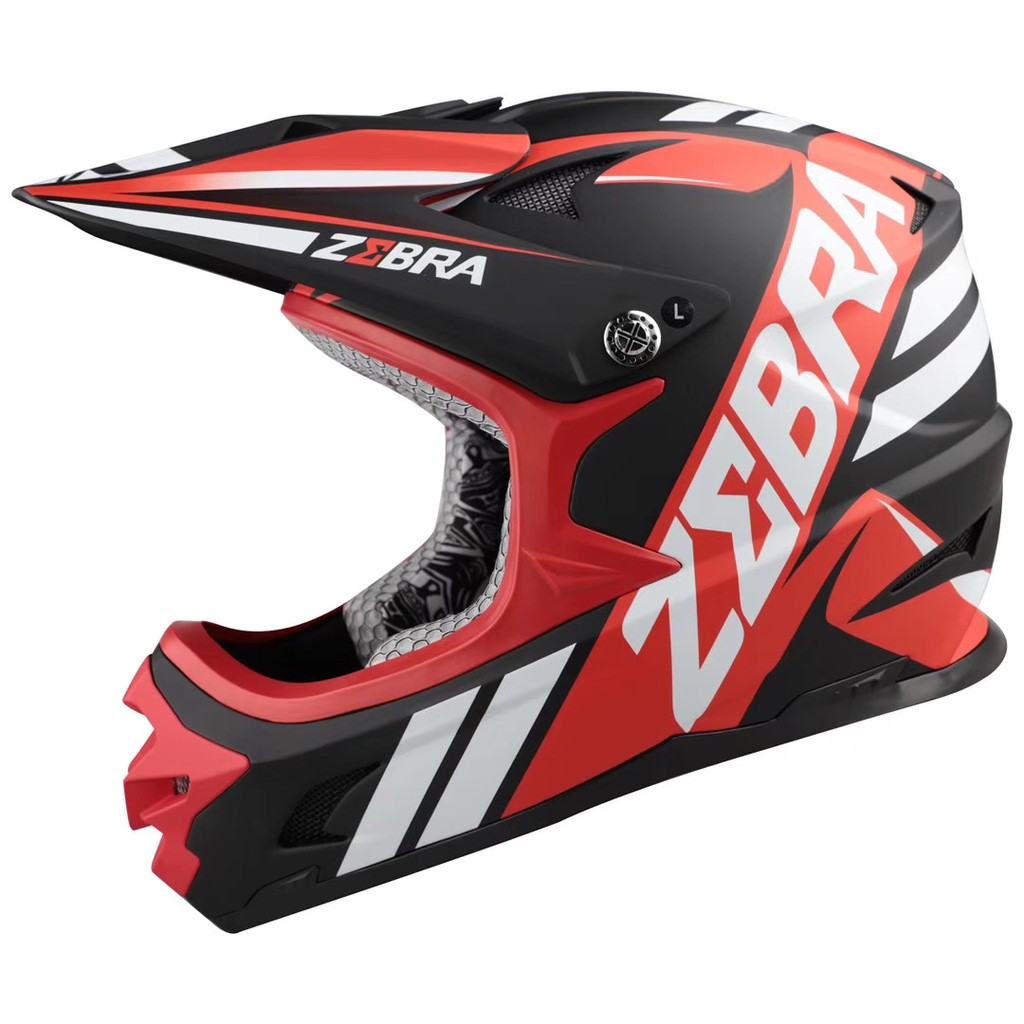 ZEBRA 316 Helmets Full Face Smoke Visor Motorcycle Helmet | Shopee Philippines