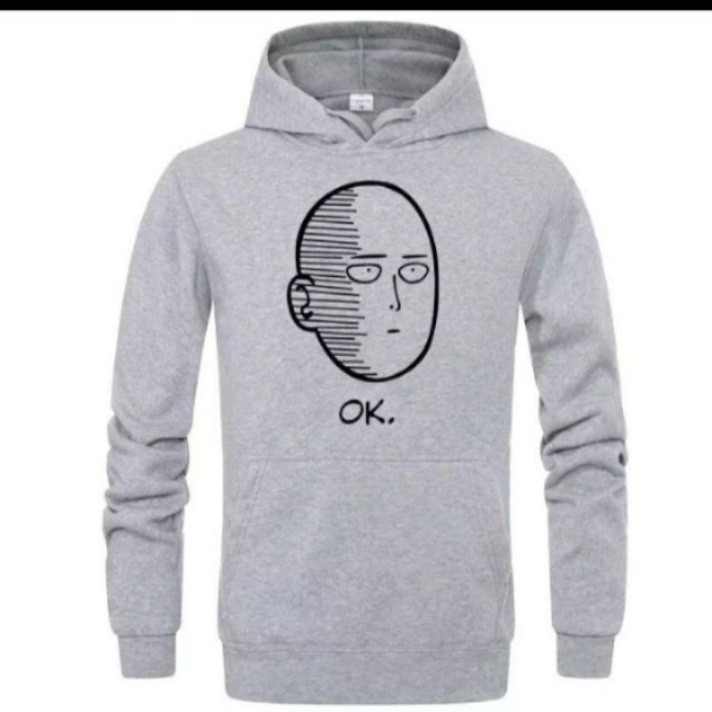 one punch man anime hoodie asian sizepls see size chart