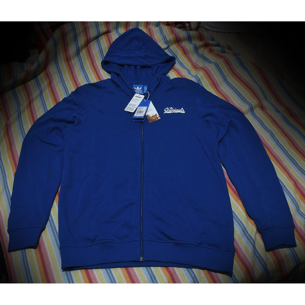 adidas royal blue hoodie