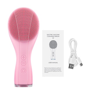 CkeyiN Electric Face Cleansing Brush Sonic Vibrating Facial Cleanser Face Massager Waterproof MR662 #9