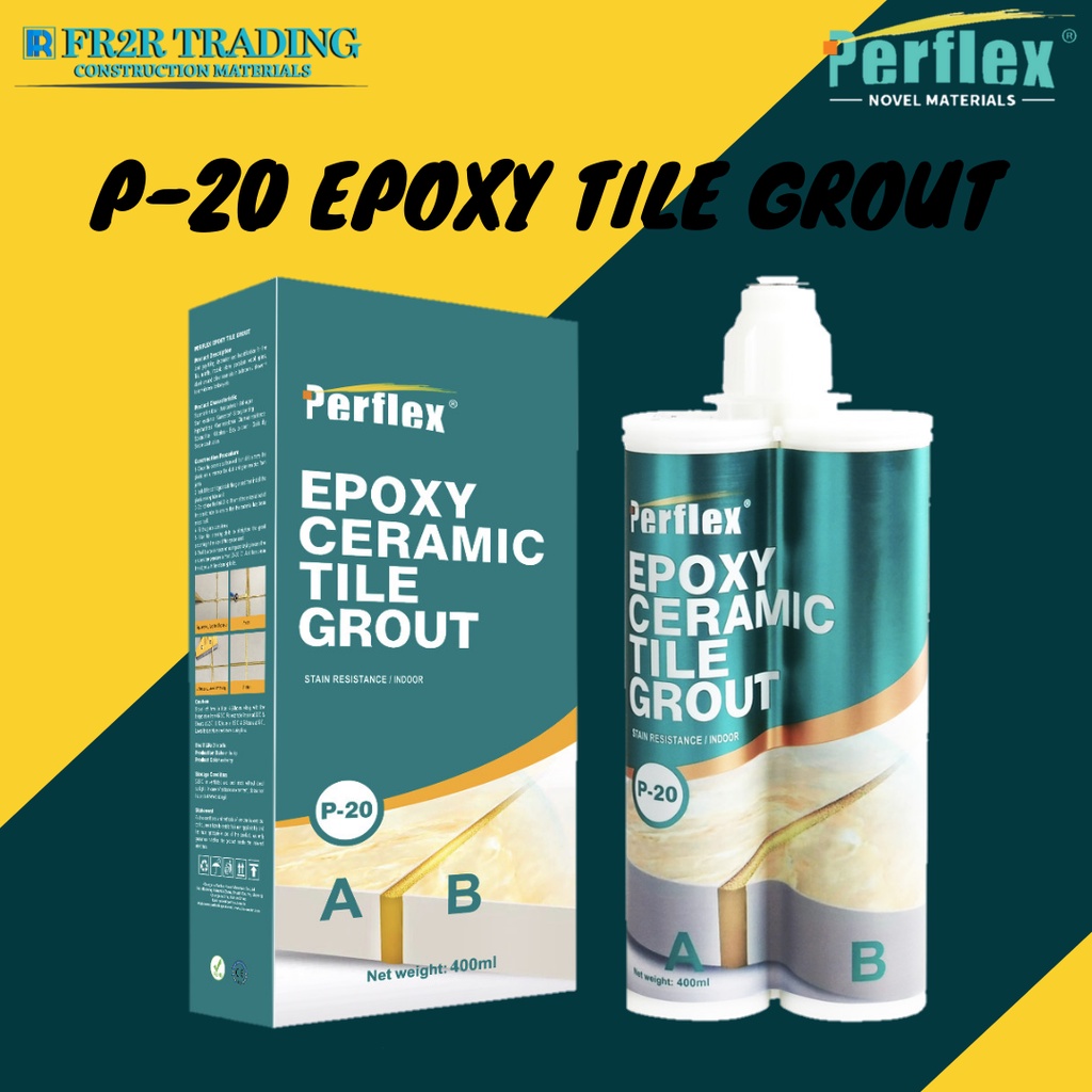 PERFLEX EPOXY TILE GROUT 400ML WITH FREE NOZZLE Shopee Philippines