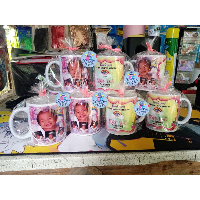 mug souvenir ( plastic packaging) Shopee Philippines