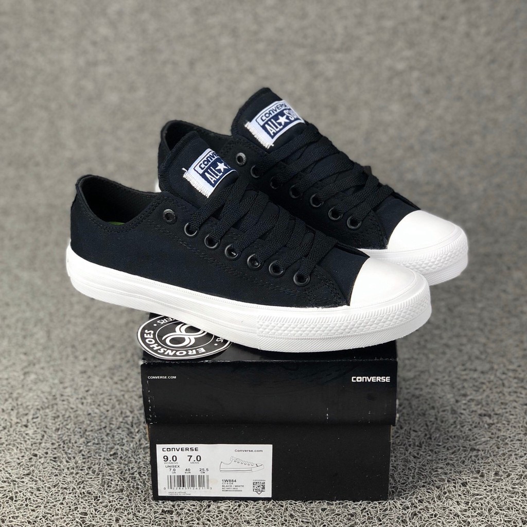 converse ct2 black white